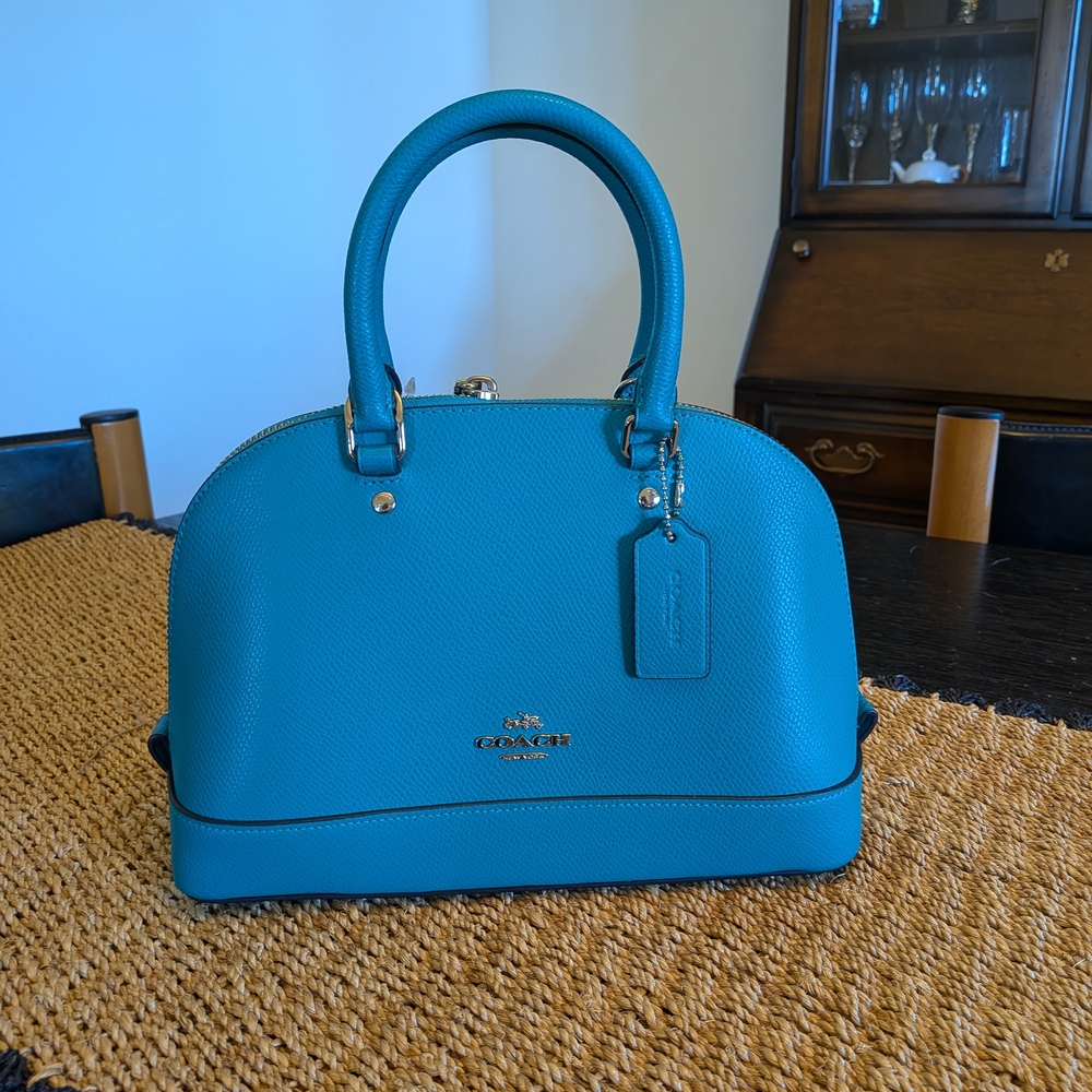 NWT Coach Blue Sierra Satchel
